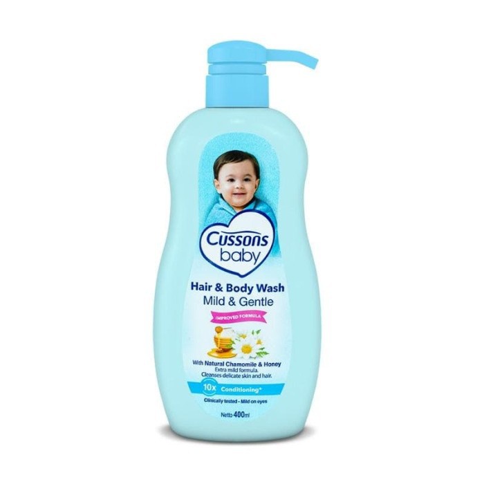 CUSSONS HAIR&amp;BODY WASH MILD&amp;GENTLE 400ML