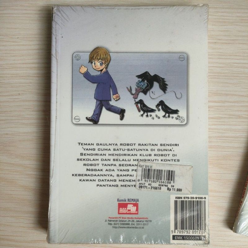 komik robot boys vol 1,2,3