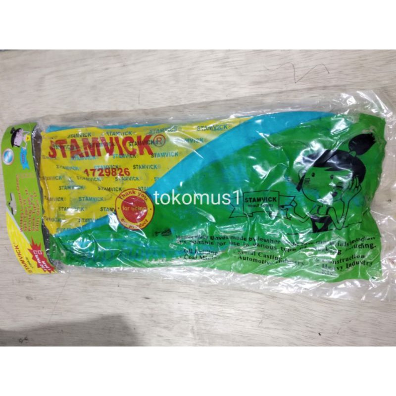 SARUNG TANGAN LAS KULIT KOMBINASI/WELDING GLOVE-STAMVICK