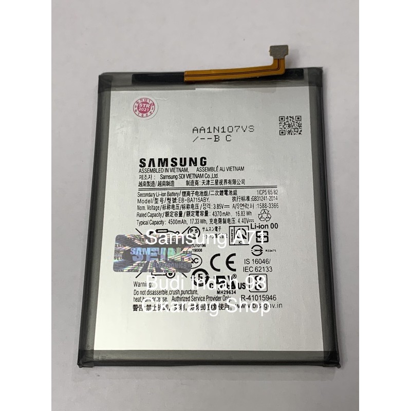 BATERAI SAMSUNG A71 EB-BA715ABY ORIGINAL