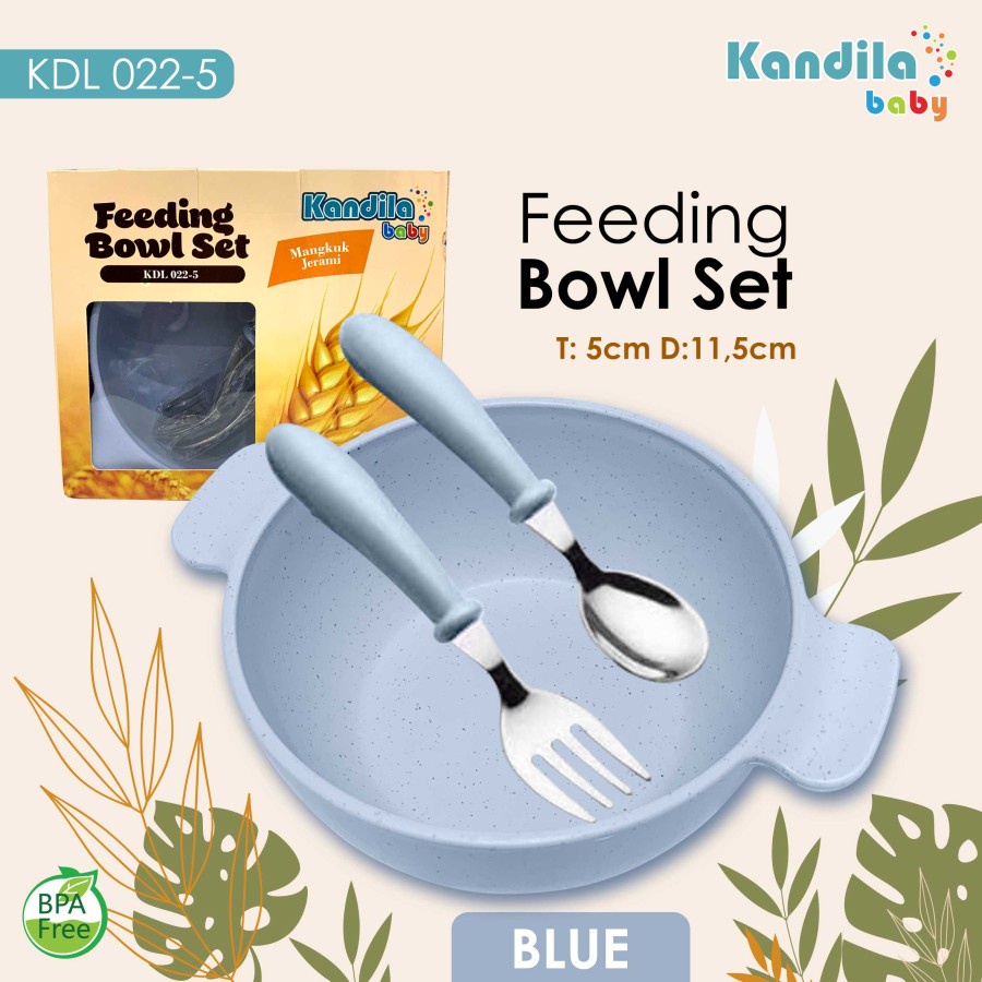 KANDILA BABY FEEDING BOWL SET