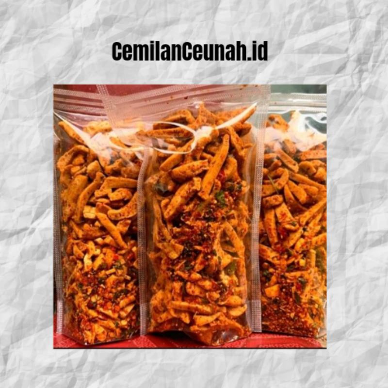 

Basreng Pedas Daun Jeruk Cemilan Gurih dan Renyah