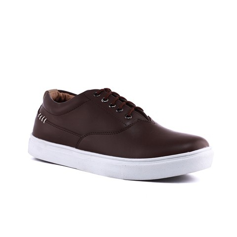 REGAL BROWN |FORIND x Headway| Sepatu Sneakers Santai Kasual Kerja Kuliah Klasik Pria/Cowok Ori Lace