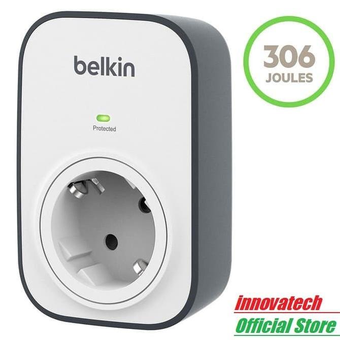 Terlaris Belkin Bsv102Vf Surge Protector Colokan Listrik Anti Petir 1 Outlet