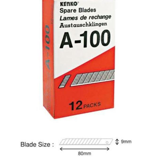 

❤[BIG ⚡ALE!!!]❤ isi cutter kenko A100 1 LUSIN (TERMURAH) produck terlaris