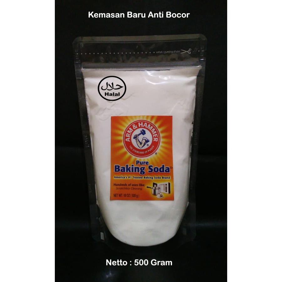 

Original Pure Baking Soda Arm & Hammer Pharmacy Grade 500 Gram