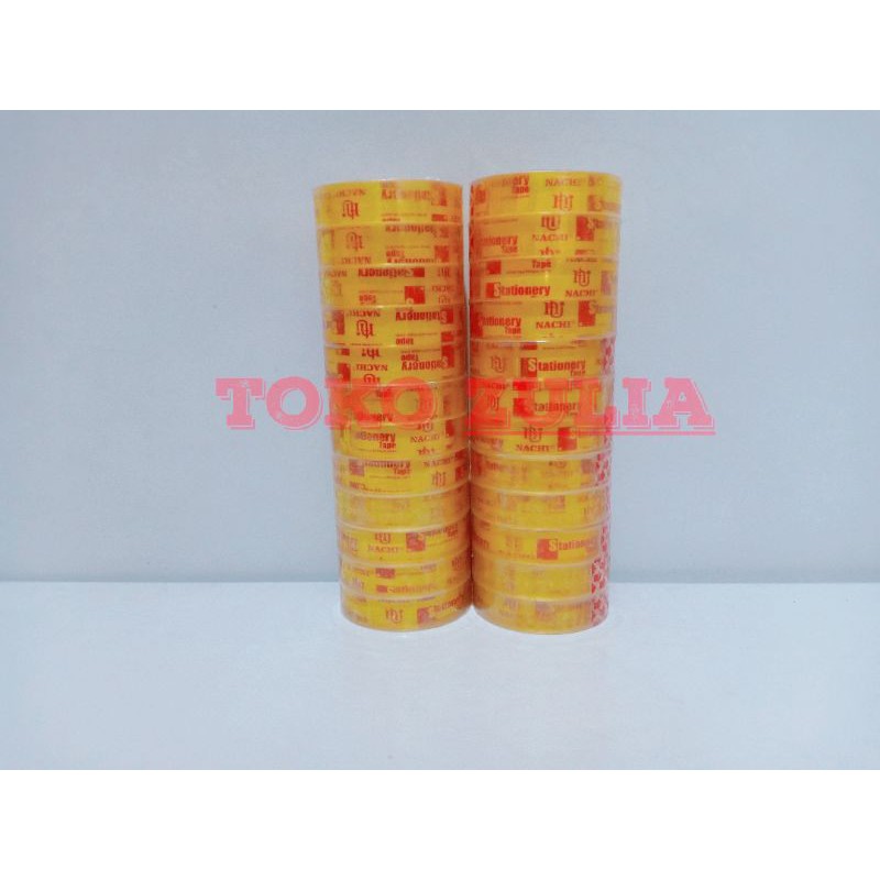 

SOLASI STATIONARY TAPE KECIL PACK(12PCS)