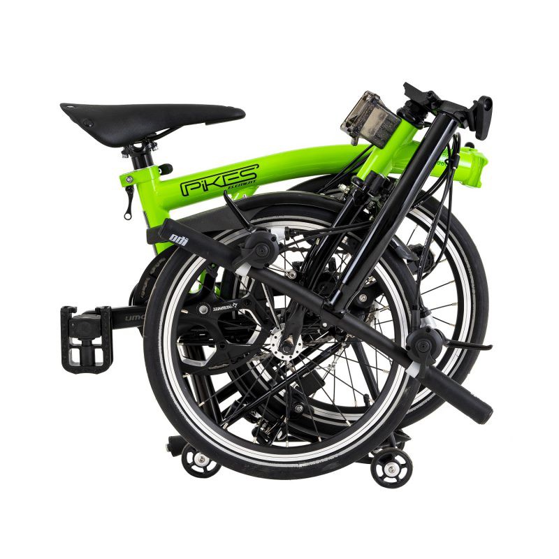 Sepeda Lipat Element Folding Bike Pikes Gen 2 Neon Lime Green 6 speed Garansi SNI-3