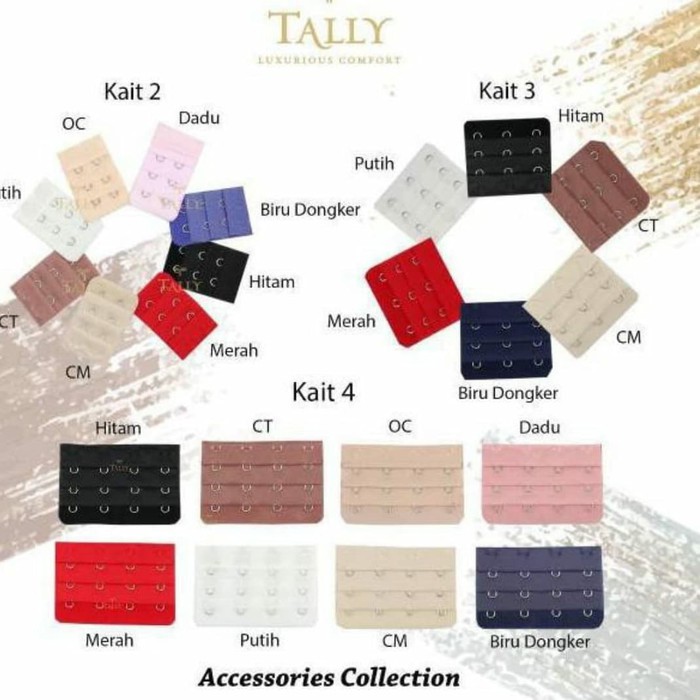 TALLY KAIT BH ( EXTENTION BRA) | SAMBUNGAN | KAIT 2 , KAIT 3, KAIT 4