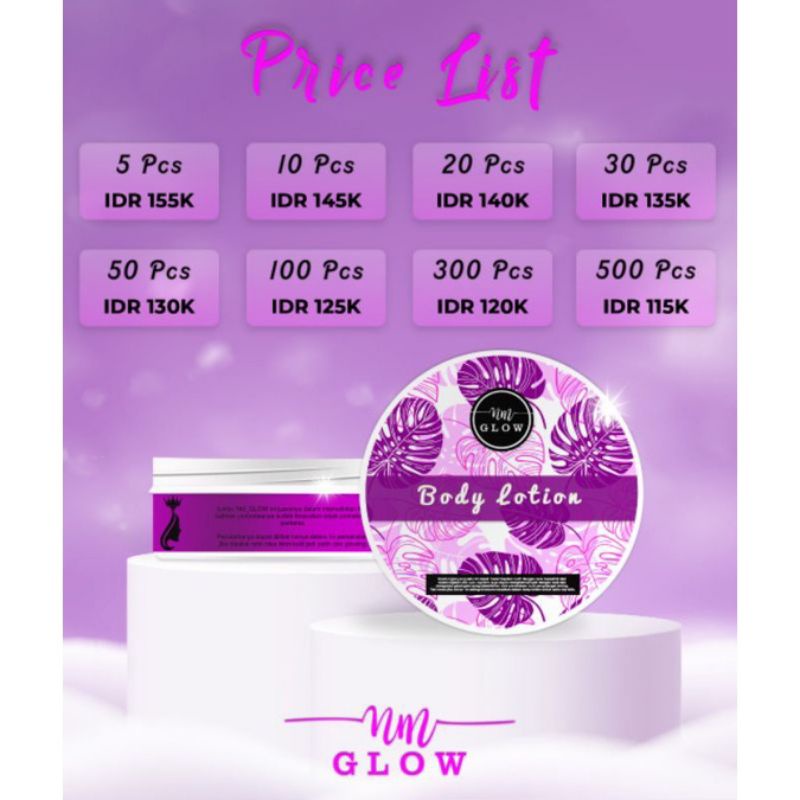NM GLOW BODY LOTION