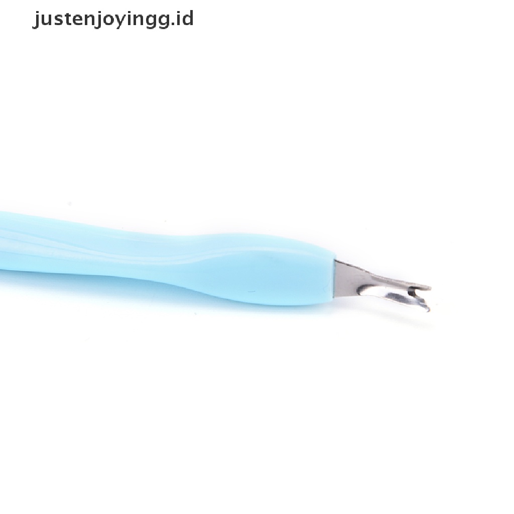 Alat Pisau Garpu Pemangkas Penghilang Kutikula Kulit Mati Untuk Nail Art Manicure