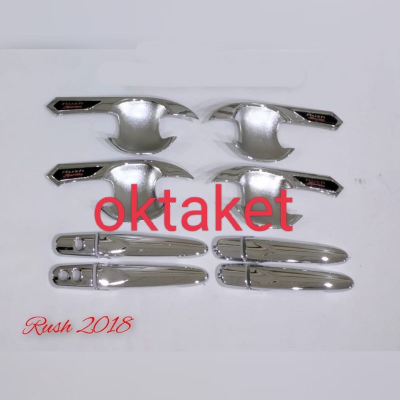 paket outer handle All new Rush Terios 2018 2020 2022 Activo Chrome