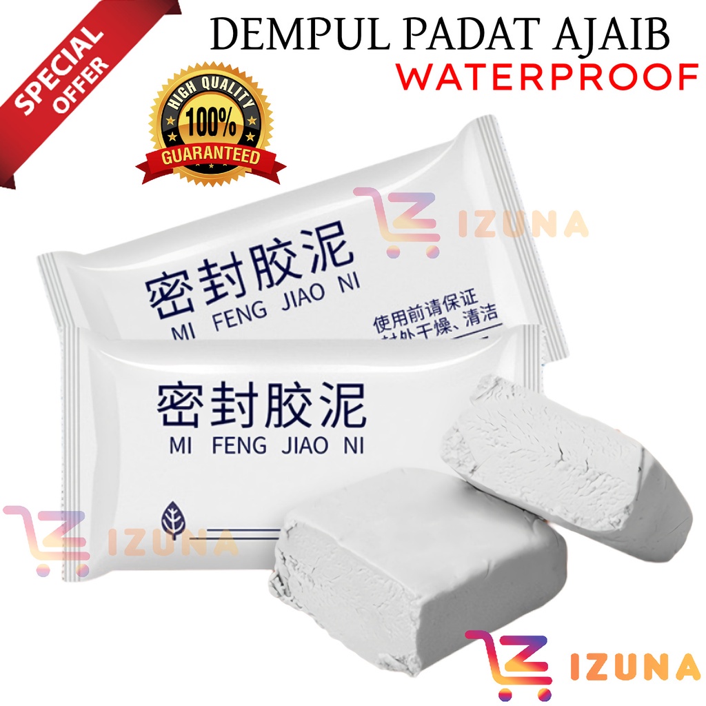 [IZUNA] DEMPUL PADAT PENAMBAL LUBANG / SEALANT AJAIB PENUTUP LUBANG AC SERBAGUNA / DEMPUL PENAMBAL DINDING BOCOR