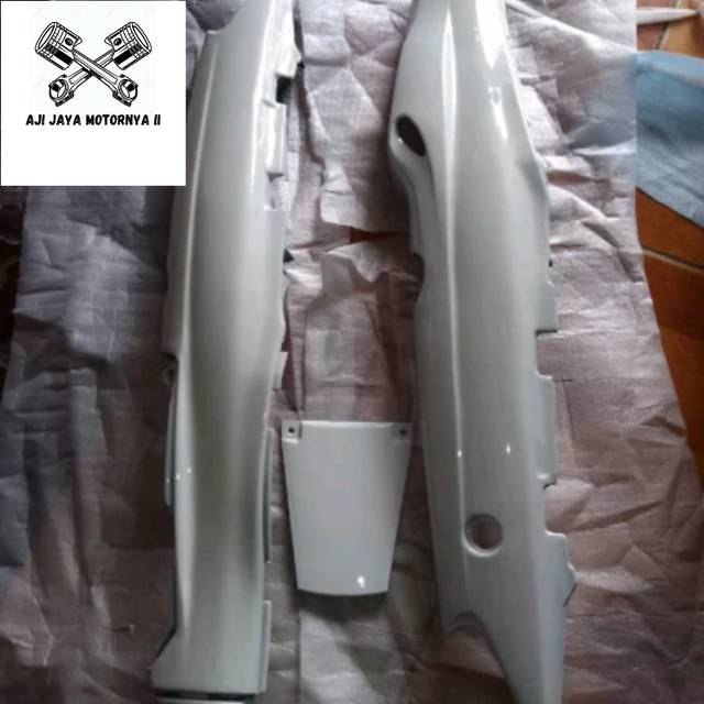 Cover body Yamaha Vega R Lama silver Polos / body vega silver / body f1zr silver