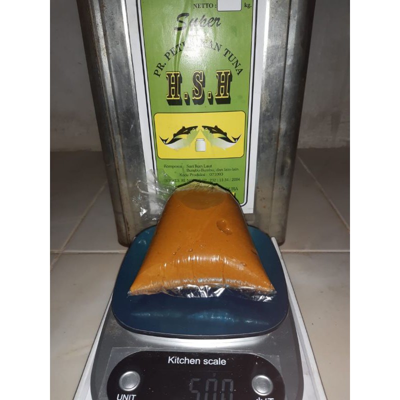 [Netto ±500gr] Petis Madura Ikan Tuna ASLI 100% Tanpa Campuran