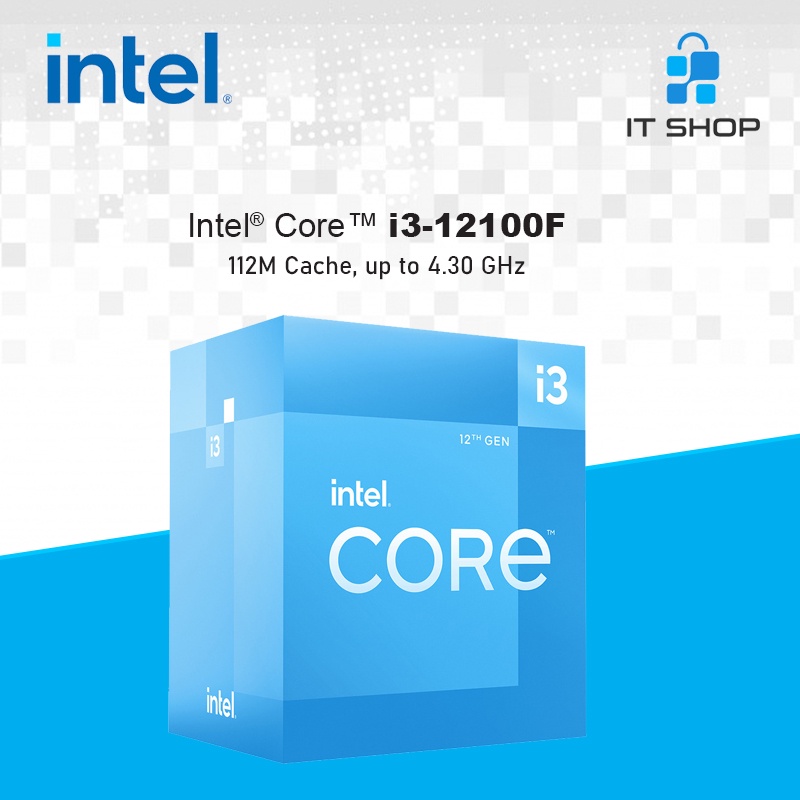 Intel Processor Core i3 12100F - LGA1700