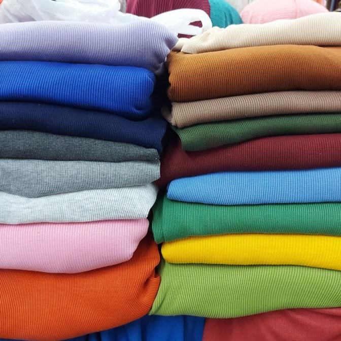 Kain kaos RIB/bahan kaos rip harga meteran