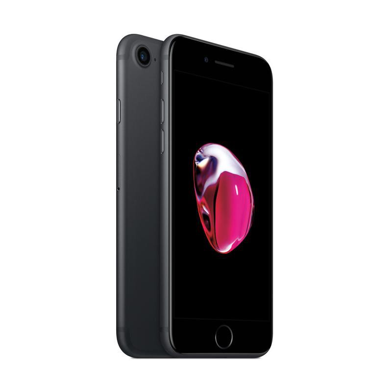 iPhone 7 32GB   Fullset  All Sim Silent Original Second Mulus100% 3utools All Green (Garansi 1 Tahun)-Black