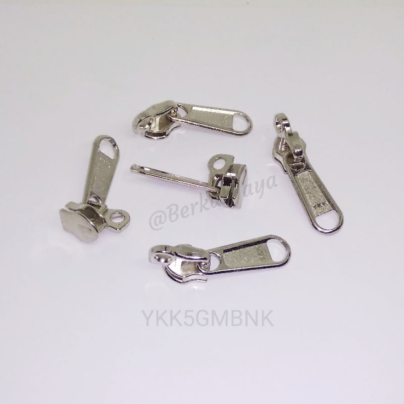 KEPALA RESLETING YKK NO 5 / KEPALA SLETING YKK GEMBOK / SLETING TAS PER 100 PCS