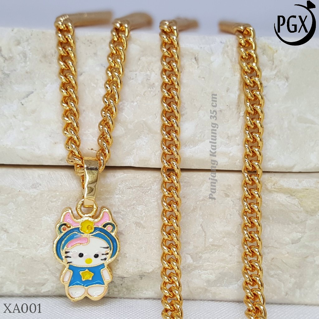 PGX Kalung Anak Perempuan Xuping Lapis Emas Aksesoris Fashion Perhiasan Premium - XA001