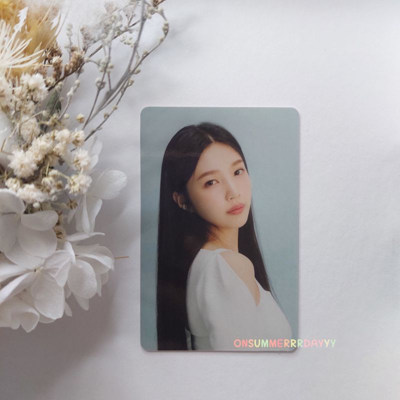 PC Joy red velvet white dress baju putih official photocard sm entertainment girl group non album se