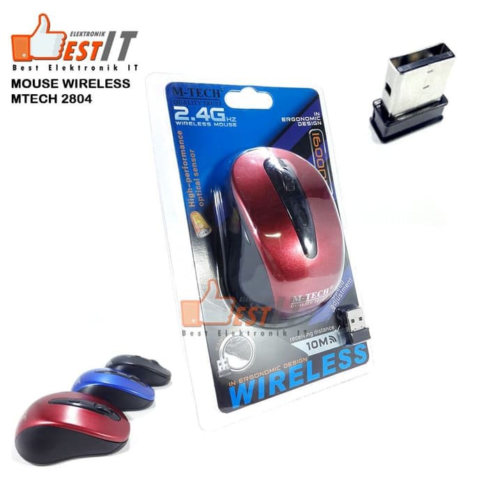 Mouse Wireless M-tech 2804