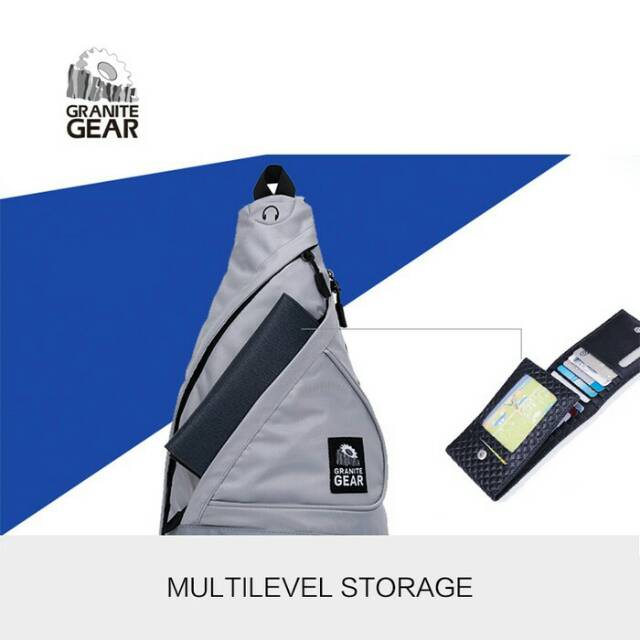 Tas selempang pria wanita import terlaris merk granite gear