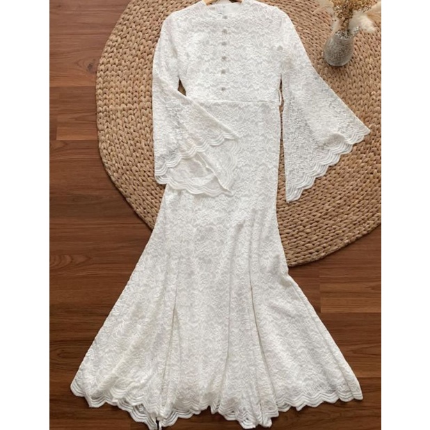 luihara dress by edmore.id + selendang (veil)