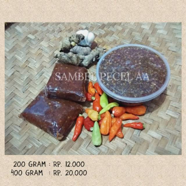 

SAMBEL PECEL AA KHAS BLITAR