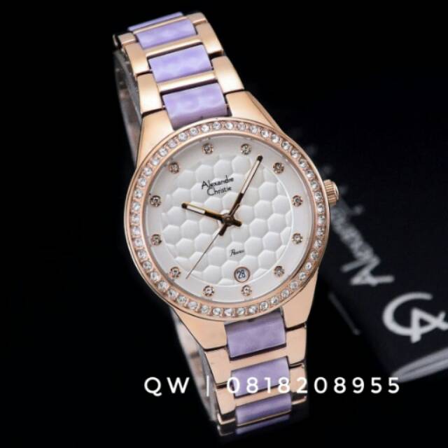 Jam Tangan Wanita Original Alexandre Christie Ac 2626 / Arloji cewek / Jam cewek