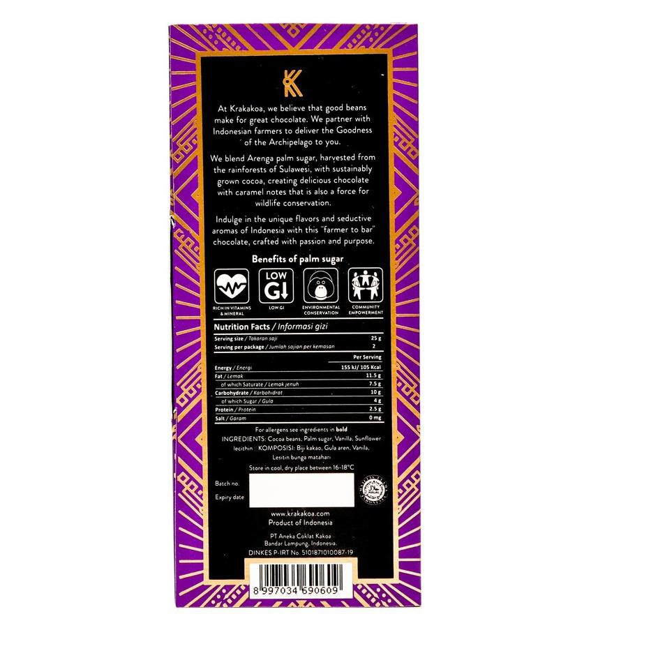 

PROMO 11.11 Krakakoa Arenga 85% Dark Chocolate