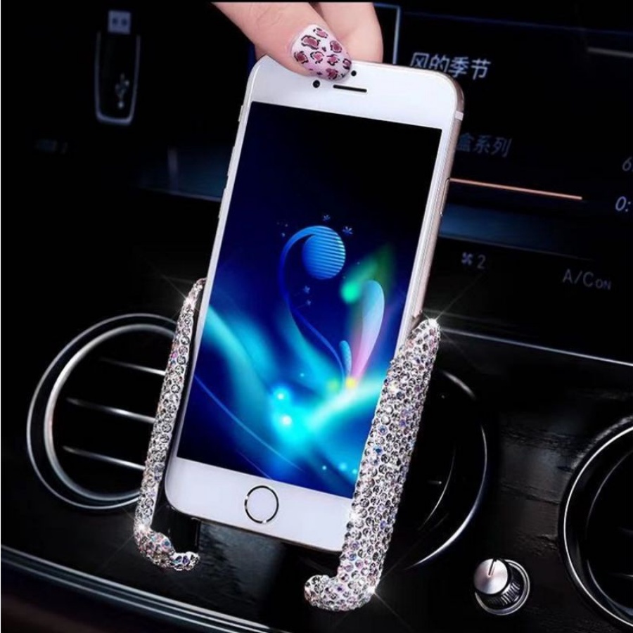 Car Holder Universal Lazy Pod Holder HP GPS Full Diamond Bling Bling V DAD Series