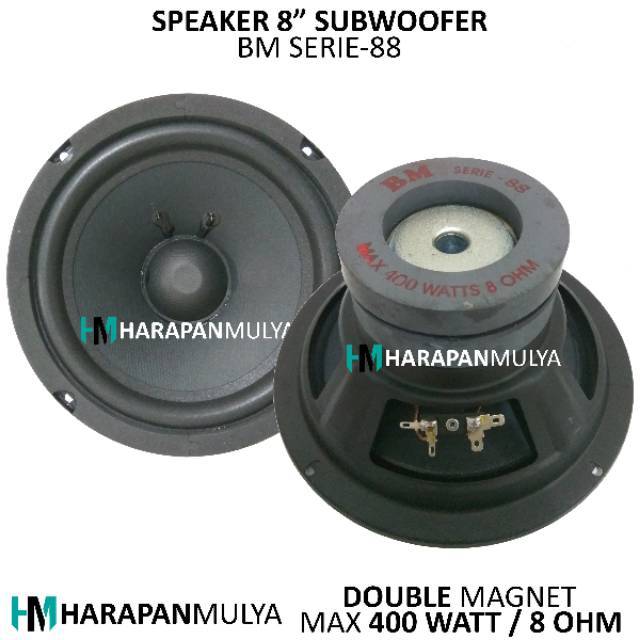 speaker 8 inch 400 watt