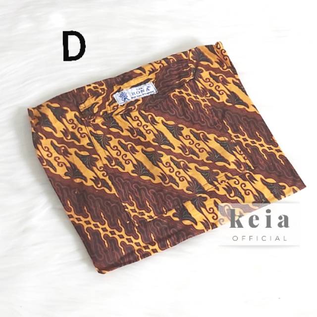 Celana Boim Dewasa Panjang FIT TO XXL Sogan Batik Katun