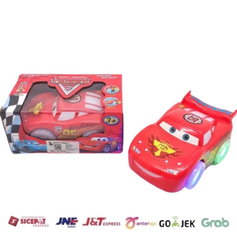 mainan mobil Cars mobil Cars lampu dan suara