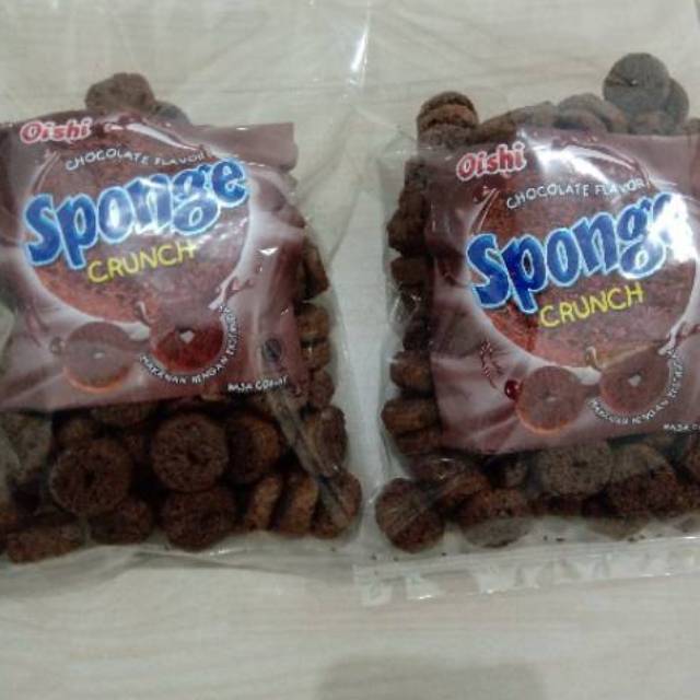 

Sponge Crunch Rasa Coklat 250 gram (GRATIS BUBLE WRAP)