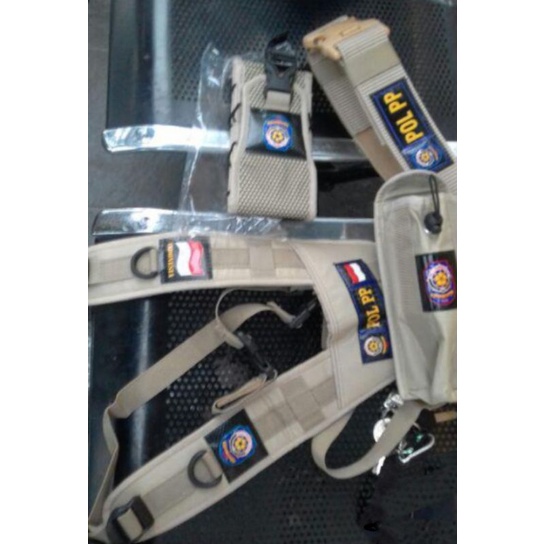 Kopel set dahrim satpol pp polpp atribut pdl security brimob
