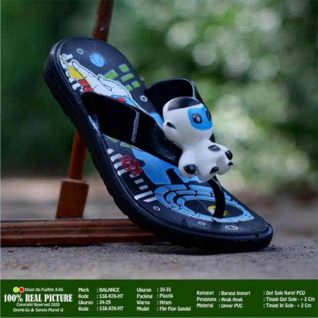 Sandal anak tobot balance 538 - sandal jepit anak laki laki