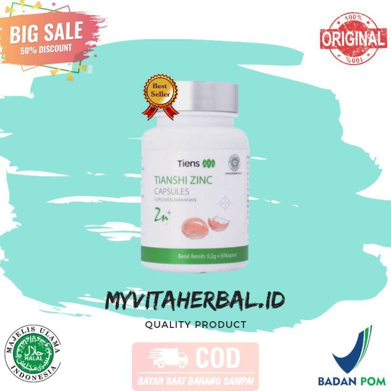 [BISA COD] ZINC PENUMBUH RAMBUT & ALIS BREWOK ALAMI SANGAT AMPUH 100%