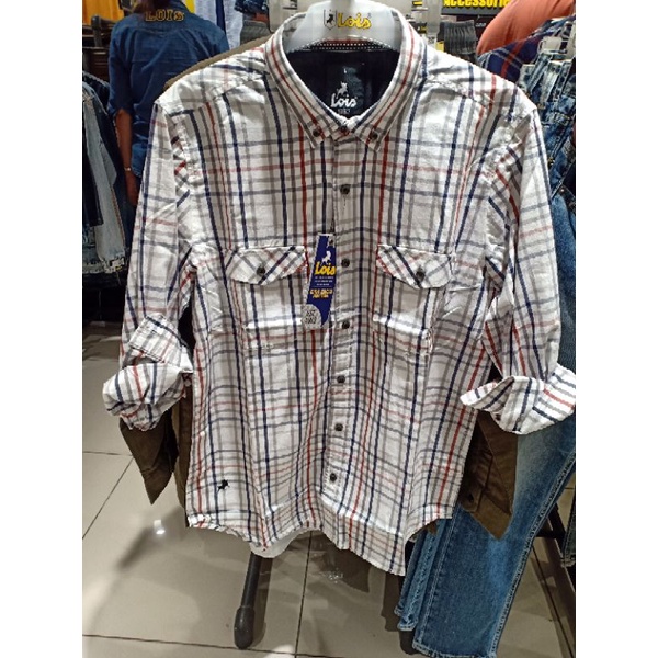 Kemeja panjang cowok Lois original
