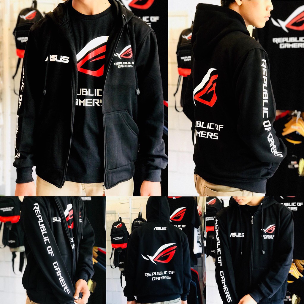 Jaket Gamer ASUS ROG Republic of Gamers Cotton fleece