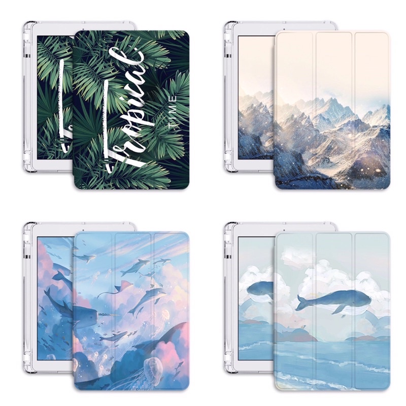Pattern case ipad pro 11 ipad Air 5 Air 4 ipad mini 4 5 ipad 5 6 7 8 9 ipad 9.7 10.2 pro 10.5 tropic