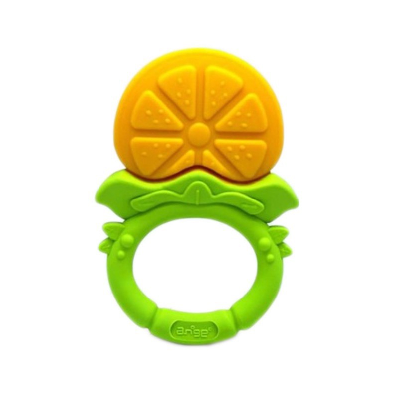 Ange Orange Teething Ring Teether Gigitan Bayi bentuk Buah Jeruk AG610023