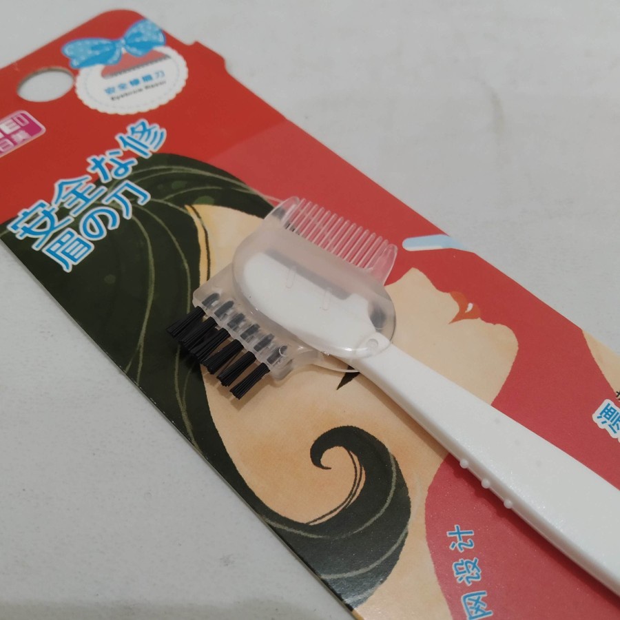 Alat pisau cukuran cukur silet sisir sikat alis eyebrow razor trimmer