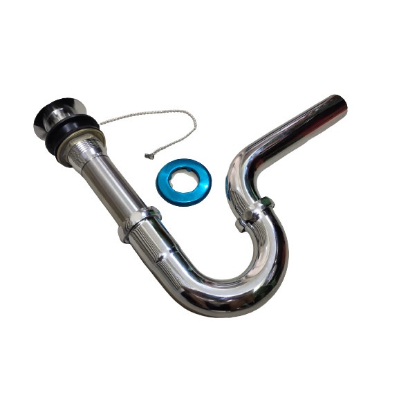 PLANET-Sipon Sifon Angsa Sink Wastafel Pop Up Afur Stainless Model Soligen