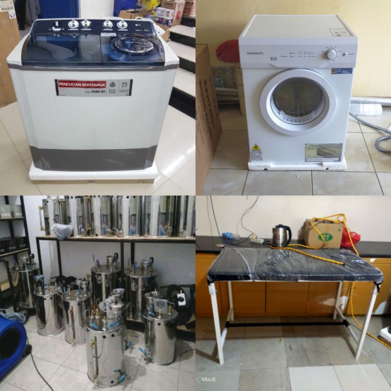 Mesin Laundry dan perlengkapan Usaha Laundry