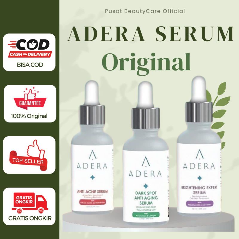 Adera Serum Flek Jerawat Brightening 100% Original