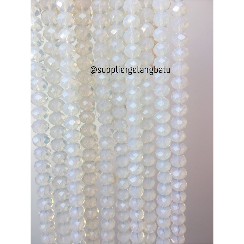 Crystal Ceko kilap 10mm barjad api moonstone opalite bahan perhiasan aksesoris supplier grosir craft