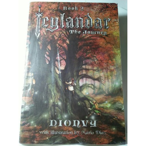 ICYLANDAR THE JOURNEY BOOK 2 DIONVY WITH ILLUSTRATION BY MARIO DIAZ BUKU NOVEL TERJEMAHAN