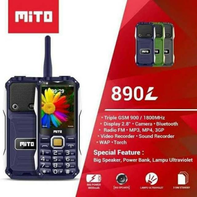 MITO 890L LAYAR 2,8"/BIG BATTREY/BIG SPEAKER